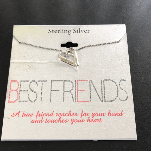 LaRocks Jewelry Best Friends Sterling Silver Necklace Poshmark